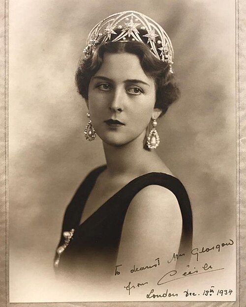 Princess Cecilie of Greece and Denmark